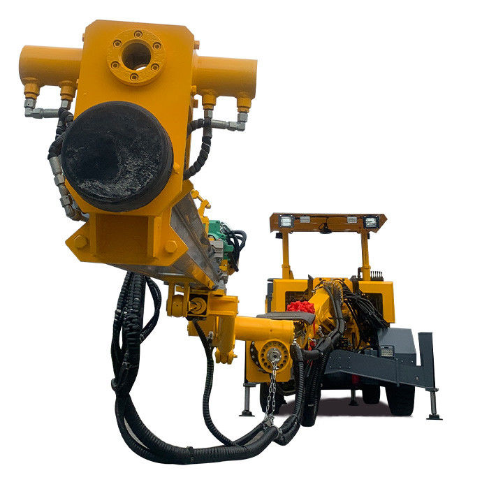 Φ43mm- Φ89mm قطر حفاری تونل سازی Jumbos برای 0-12m عمق سوراخ حفاری و ≤15٪ توانایی صعود